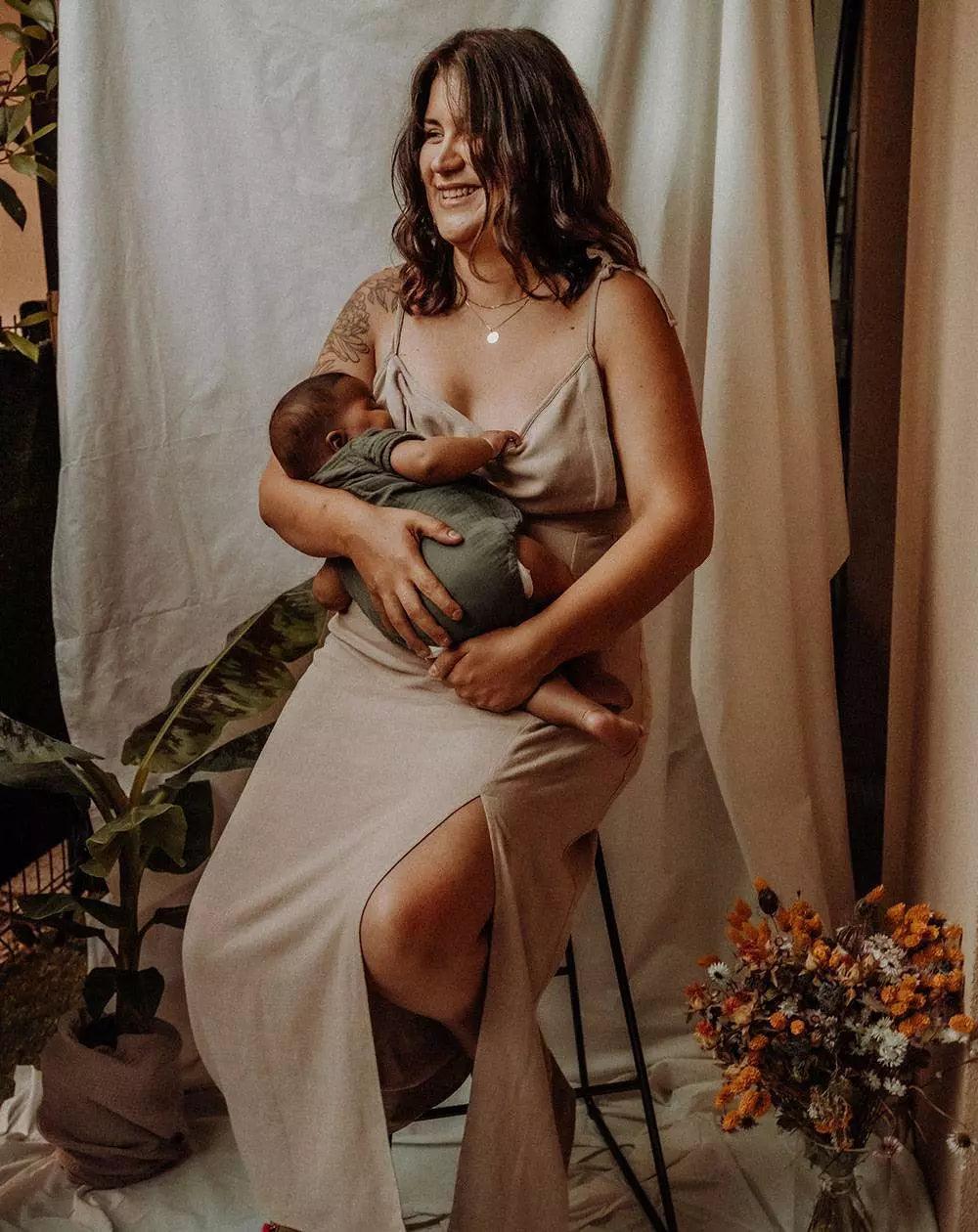 La robe d'allaitement Noémie - Milky Hour