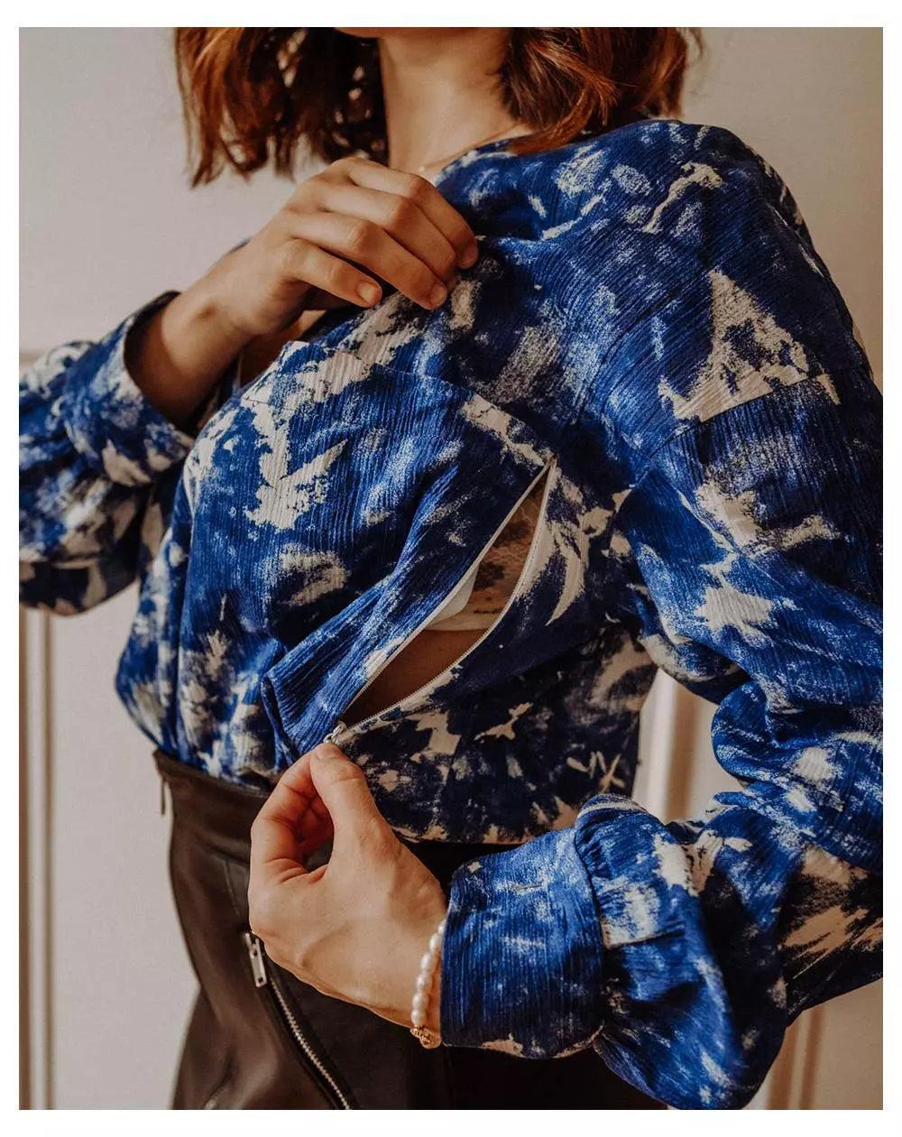 La blouse d'allaitement Juliette - Milky Hour